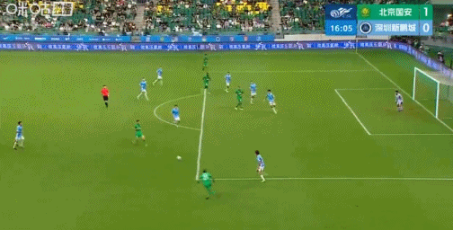 国安4-0大胜新鹏城,达万双响,张玉宁传射,法比奥破门